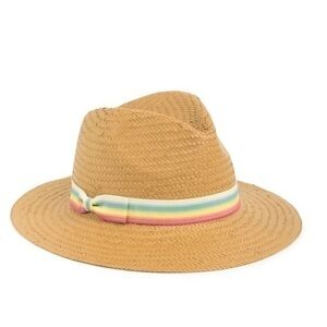 Panama Hat - Woven construction - Natural Dark Combo